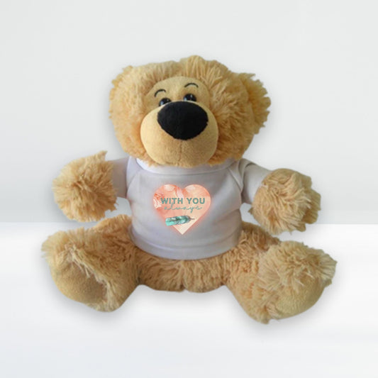 “With You Always” Design Teddy Bear